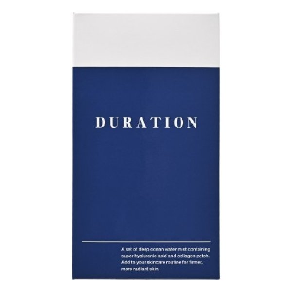 画像1: DURATION　コラーゲンパッチ(６枚)＆海洋深層水ミスト(50ml)　１個 (1)